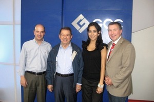  Fig. 6 Ing. Federico Terrazas Becerra, Board of Directors and Frederico Terrazas Torres, Chairman of the Board of Directorsof GCC with Mark Kraft, Directer Generl &amp; Lic. Primavera Landin of Kraft Energy Systems during the inauguration of three new facilities at the Salmayuca cement factory in Chihuahua, Mexico.  