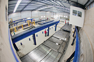  M3SP will be producing up to 400,000 m² of precast elements  per year for the Brazilian market 