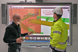  Handwritten remarks are directly stored in the Tekla BIMsight model  