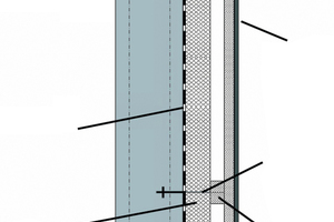  Wall structure of vacuum-insulated precast elements 