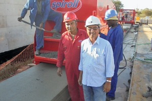  Once production was ready to start, support with commissioning and training was provided by Spiroll ­engineers 