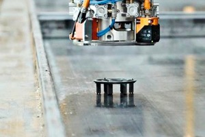  The automation ensures not only uniform concrete cover, but more efficient production as well: the savings made possible by reduced material consumption and by time gains are considerable 