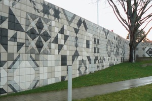  More than 12,000 concrete slabs in five shades of gray were used for the  Viborg Kunsthalle in Viborg 