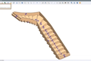  Strakon formboard for a helical staircase form 