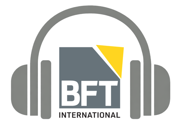 BFT International - Logo mit Headphone